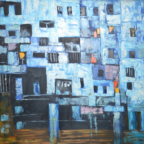 Tranh Sơn Dầu Sông